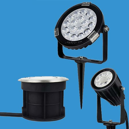 Lighteu® Smart LED Gartenstrahler 15W – RGBCCT, Farbtemperatur Einstellbar, WiFi, IP66 Wasserdicht