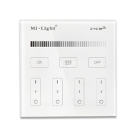 Milight 2.4G Wandschalter Dimmer LED Beleuchtung 4-Kanal...