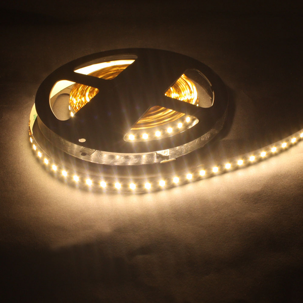 LED Lichtband 120 LED/m 5m Strip 18W/m mit 24VDC 2835 SMD 2400K