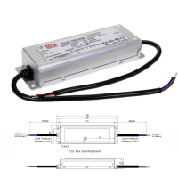 Mean Well ELG Serie Netzteil LED-Trafo IP65 Konstantspannung