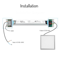LED Panel Steuerung mit Netzteil MiLight Miboxer Dimmer RGB CCT