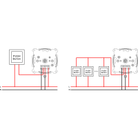 ZigBee Wandschalter zum Schalten von jeglichen 230V Lampen Drehdimmer
