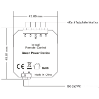 ZigBee Unterputz Modul getestet für Friends of Hue