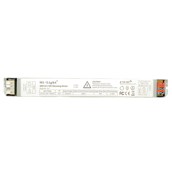 LED Panel Steuerung mit Netzteil MiLight Miboxer 0-10V Dimmer PL1