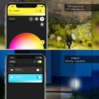 RGBCCT Gartenstrahler ZigBee 3.0 Pro Farbwechsel Farbtemperatur 7W MiBoxer