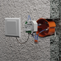 ZigBee Triac Dimmer für Einbaudose Unterputz Steuergerät Controller ZigBee