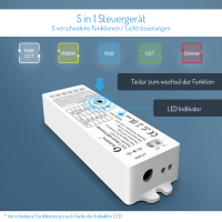 5in1 Steuergerät Controller ZigBee 3.0 Pro Version