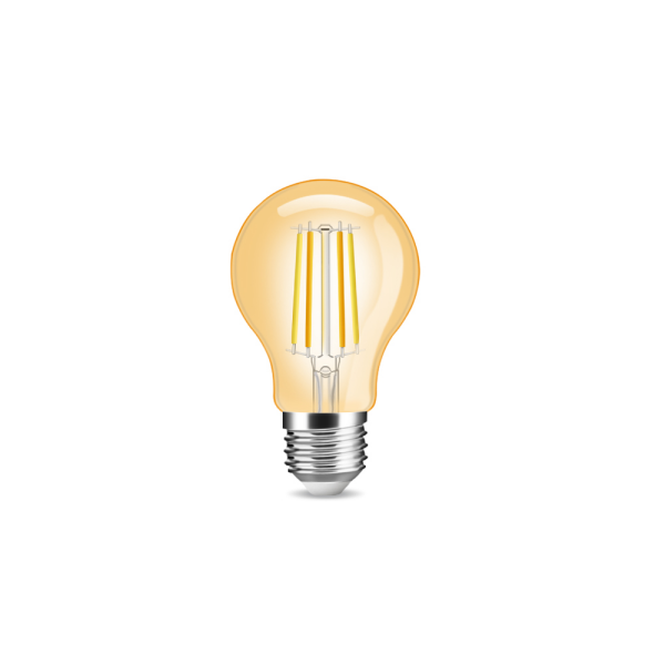 A60 LED E27 Leuchtmittel ZigBee3.0 Pro Serie CCT Farbtemperatur Glas - Amber
