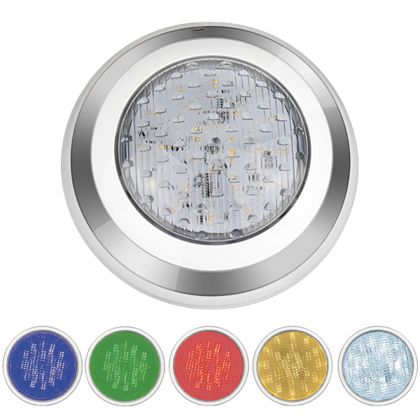 Aufbau LED RGB+CCT Poolbeleuchtung mit RGB Farbwechsel und CCT MiLight UW02 Lampe mit Fernbedienung