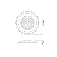 Aufbau LED RGB+CCT Poolbeleuchtung mit RGB Farbwechsel und CCT MiLight UW02 Lampe mit Fernbedienung