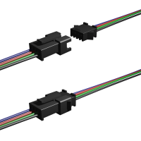 Steckverbinder für LED Lichtbänder zum Anschluss und verbinden 4-poliger Anschluss