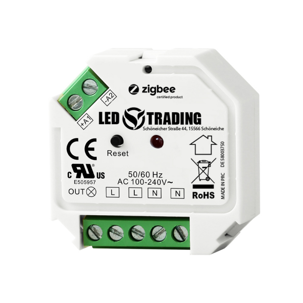ZigBee Einbaudose Unterputz Schalter Steuergerät Controller ZigBee 3.0 für Schalter B-Ware