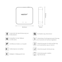 MiBoxer WiFi WLAN Gateway Bridge 2.4G für...