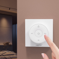 CCT Wandschalter mit Magnethalter Batteriebetrieben Weiß