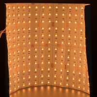 LED Folie 480x240mm 24VDC flexibel zuschneidbar RGBCCT- Farbwechsel