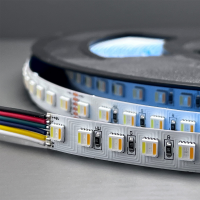 15m 48VDC LED Lichtband RGB+CCT WRGBWW RGB Farbwechsel mit CCT W/WW 5in1 Chip