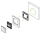 ZigBee Wandtaster für ZigBee Beleuchtung für Universelle ZigBee Systeme 8-fach Taster