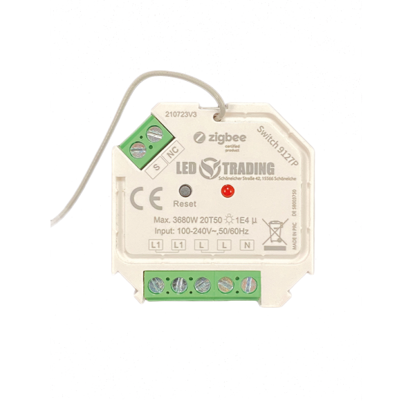 ZigBee Einbaudose Unterputz Taster Steuergerät Controller ZigBee 3.0 high Power 16A - Sale