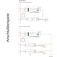 Zigbee zu DALI und 0/1-10V 2in1 Converter für DALI DT6 und DT8 Push Version