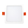 LED Deckenleuchte RGBCCT FUT064 Quadratisch Einbaupanel - Sale