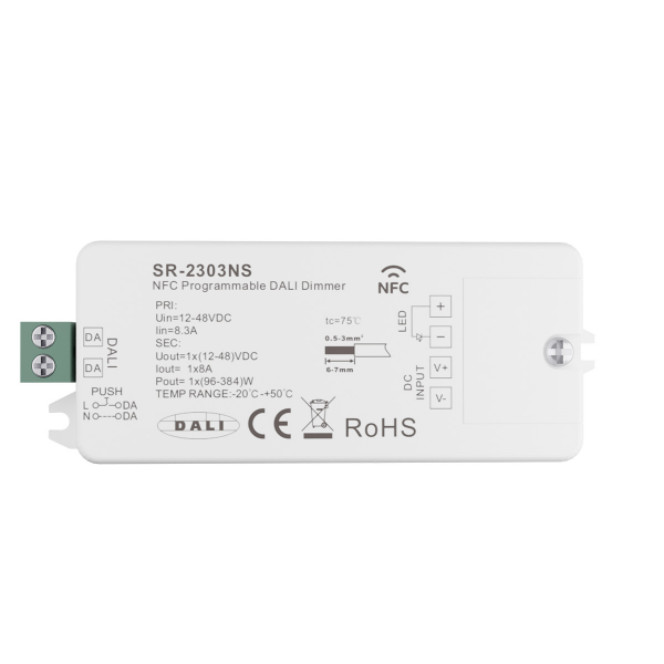 DALI NFC LED Dimmer SR-2303NS Steuergerät für LED Streifen