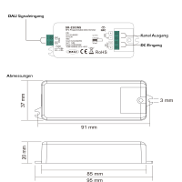 DALI NFC LED Dimmer SR-2303NS Steuergerät für LED Streifen
