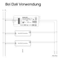 Matter over Thread zu Dali Controller Dimmer RGBWA - SR-2421-MT5 RGBCCT