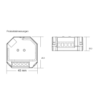 Matter over Thread Unterputzmodul Schalter 16A SR-MT9101SAC-HP-Switch-B