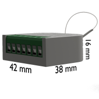 ZigBee 2CH Smart Relay and Curtain Control Module SR-ZG9041A-2R