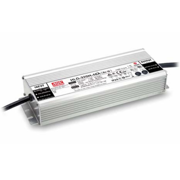 Mean Well HLG Serie Netzteil LED-Trafo IP65  48 Volt 3200 Watt