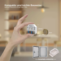 ZigBee AC Schalter Unterputz Einbaudose Steuerung 12-48VDC oder 230VAC SALE