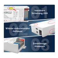 ZigBee 5in1 LED Controller 9160 – Smartes Steuergerät für RGBCCT, RGBW, RGB, CCT & Dimmer
