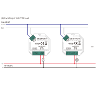 DALI-2 Unterputz-Relaisaktor SR-2701S-DT7 für 230V & 24V Lastschaltung