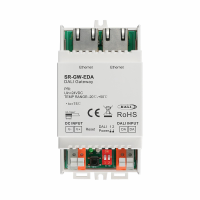 EDA DALI Ethernet Gateway für DIN-Schiene mit...