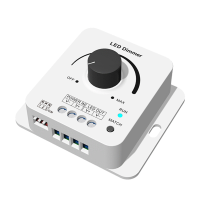 V1-KC LED Drehdimmer 12–48V für Single-Color LED Streifen