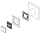 ZigBee Wandtaster für ZigBee Beleuchtung für Universelle ZigBee Systeme 4-fach Taster SALE