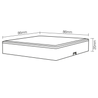 2.4G Wandschalter für RGB CCT Beleuchtung 1-Kanal...