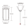 MiBoxer PLC LED Bodeneinbaustrahler 24V RGBW IP68 2W RD1 RGBW mit ZigBee Steuerung