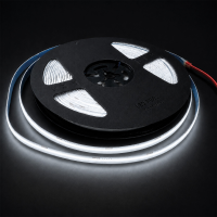 COB CCT LED Lichtband 10m – 24V, 8mm, 576 LED/m, CRI >90, 2700–6500K, 2-polig