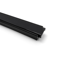 Aluminium LED Aufbauprofil 2m flach 14x7 mm für LED Streifen mit Abdeckung