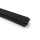 Aluminium LED Aufbauprofil 2m flach 14x7 mm für LED Streifen mit Abdeckung